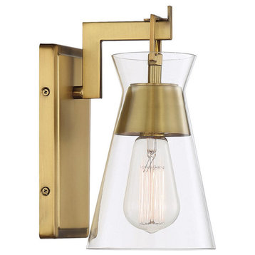 Savoy House Lakewood 1-Light Wall Sconce 9-1830-1-322, Brass