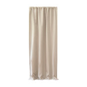 Faux Linen Blackout Curtain, Natural, 52"x84"