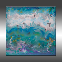 Liquid Industrial Series Paintings - Artwork