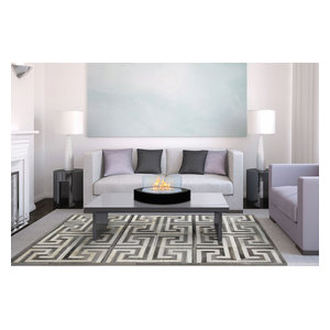 Metropolitan Table Top Ethanol Fireplace Contemporary Tabletop