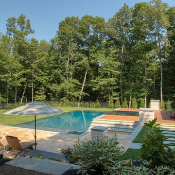 Infinity Edge pool and outdoor living space