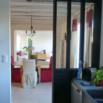 Extension-cloison coulissante cuisine