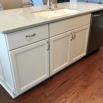 Waypoint and Custom Amish Cabinetry- Painted Vanilla