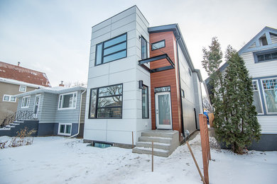 Example of a trendy exterior home design in Other