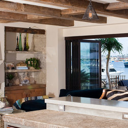 Kitchen Stone Islands (Mediterranean Style) - Kitchen Islands And Kitchen Carts