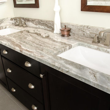 Cozy and Warm Like a Cafe Latte- Bathroom Remodel