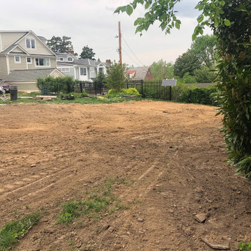 Terraced Walls, Block Shed/Deck, Thermal Flagstone Patio/Walk, & Yard Re-Grading