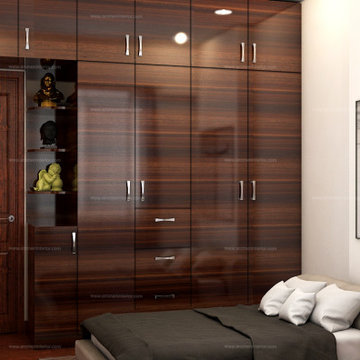 Mr.Bala, 2BHK Apartment interior design | Ocean Chlorophyll, Porur, Chennai