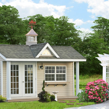 Swimming Pool House Sheds and Cabanas