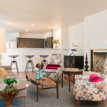 Vintage Eclectic Modern Living Room