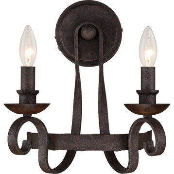 2 Light Wall Sconce - Wall Sconces - 71-BEL-1809325 - Bailey Street Home