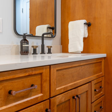 Hillside Ave Basement Bathroom