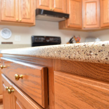 LaPorte, IN. Haas Signature Collection, Oak Kitchen