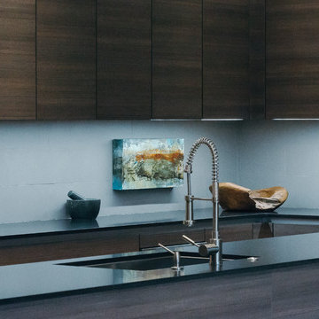 Masculine Midtown Poggenpohl Kitchen