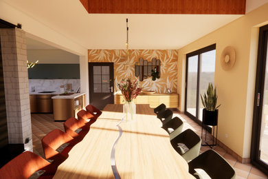 Projet 3D - Aménagement d'un RDC de maison