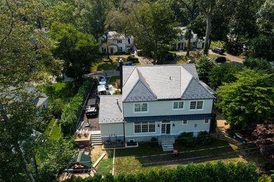 Inspiration for an exterior home remodel in New York