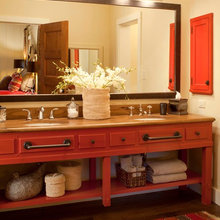 Red Cabinets