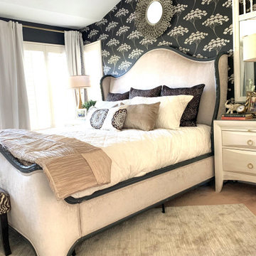 Collected Black and White Bedroom