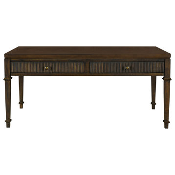 Martha Stewart Kenna Fluted 2-drawer Coffee Table