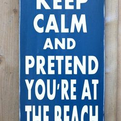 Handcrafted Beach House Decor Signs - Products