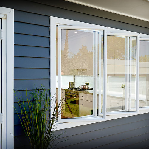 Moderne Häuser mit Faserzement-Fassade Ideen, Design & Bilder | Houzz