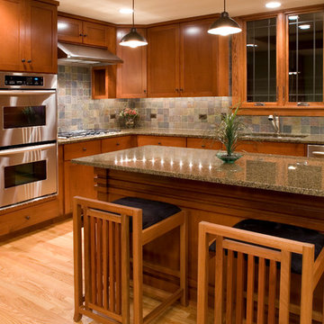 Prairie town house.