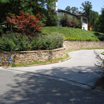 Vestavia Hills stone retaining walls