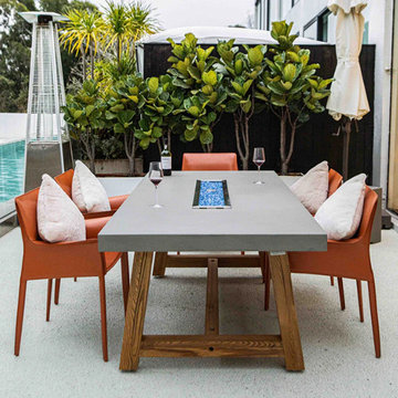 Elementi Sonoma Dining Fire Pit Table