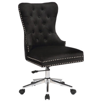 Champagne Office Chair, Black