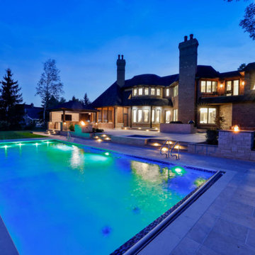 Custom Pool, Spa & Outdoor Living Space - Arlington Heights, IL