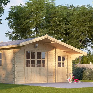 Log cabin Benington