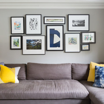 My Houzz: Happy Colors and Modern Touches in a Kansas City Home