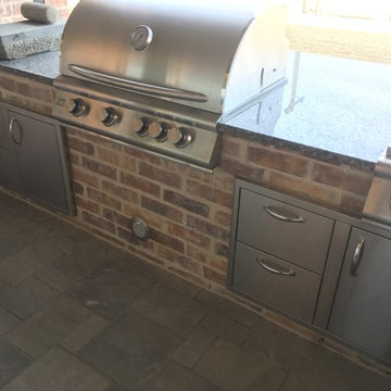 Flower Mound, outdoor kitchen