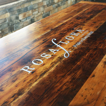 Boardroom Tables made from Reclaimed Wood