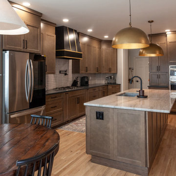 MAPLE LATTE KITCHEN REMODEL
