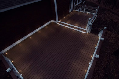 Inspiration for a backyard deck remodel in Grand Rapids