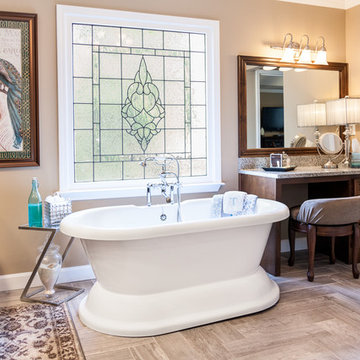 Glenridge Master Bathroom - After Bath Relocation