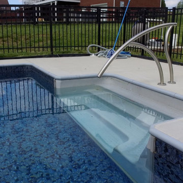 Vinyl Liner Pool (18 x 36) with Slide