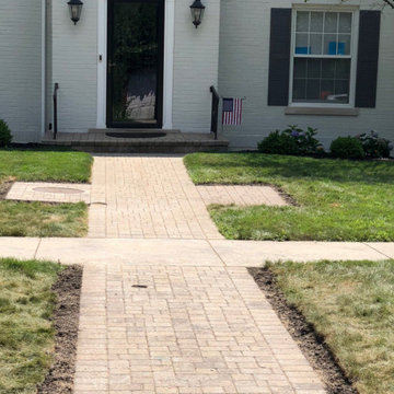 Walkways & Garden Paths (brick, concrete & combo)