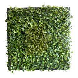 【ウォールグリーンデコール】Green Wall Decor ベイビーリーフ Design - フェイクグリーン