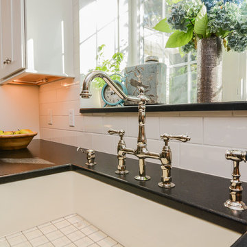 Showplace Two-Tone Kitchen