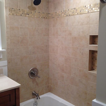 Completed Bathroom with Gemini Tile Products