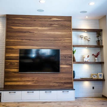 Grain Matched Clear Walnut