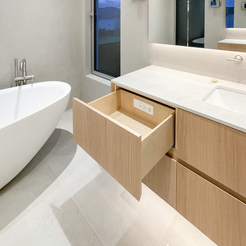 Bathroom Vanity In-Drawer Outlets