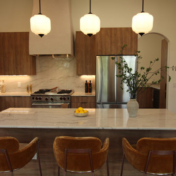 West Lake Hills Mediterranean Style Kitchen