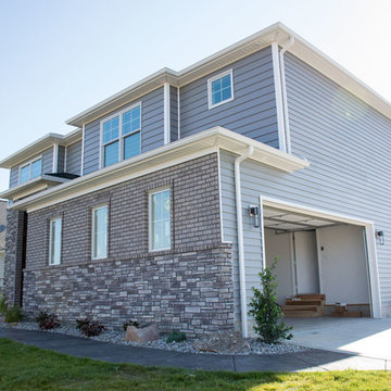 Modern Industrial Parade Home | Custom Home