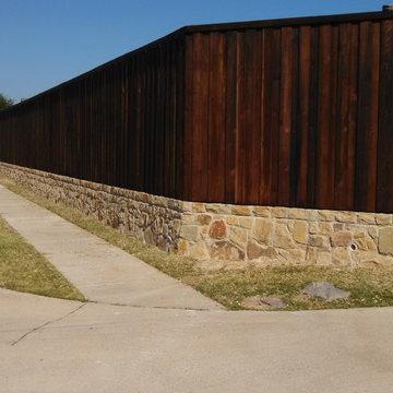 BMR Pool and Patio Retainer Walls