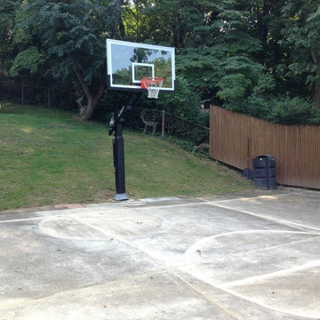 Frank L's Pro Dunk Platinum Basketball System on a 32x32 in Bethesda, ME