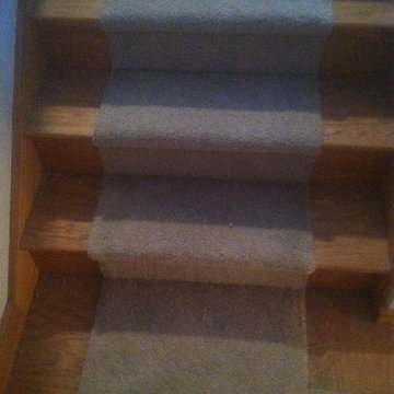 Upohlstered stairs