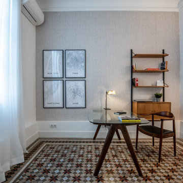 Proyecto de decoración de un piso catalogado en finca regia, en Barcelona